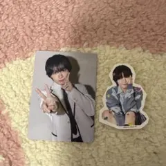 なにわ男子 大西流星 HARDWORK トレカ フレークシールセット売り