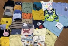 夏物　サイズ80、90、95 31点　男の子、女の子まとめ売り半ズボン、Tシャツ