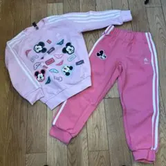 adidas ミッキーマウス ジャージ上下セット 120cm