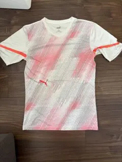 PUMA サッカーシャツ S ホワイト/ピンク