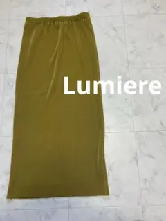 Lumiereリュミエール　タイトスカート　ロングスカート　マスタード色のサムネイル