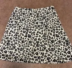 ヒョウ柄　スカート　平成ギャル　y2k