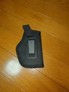 サバゲー　シンプル　ヒップホルスター　ブラック　黒