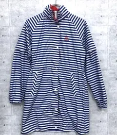 le coq sportif 古着 ボーダーレインジャケットワンピースコート