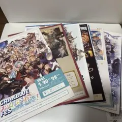 グランブルーファンタジー グラブルフェス パンフレット コード無しのサムネイル