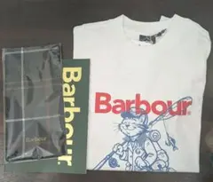 Barbour 原宿 cat street18th Tシャツ バンダナ