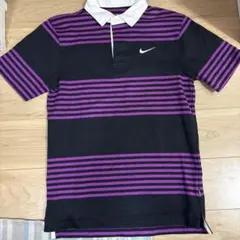 00s NIKE ボーダー ポロシャツ S archive swag cityのサムネイル