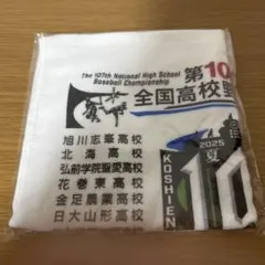 高校野球選手権大会タオル 2025年
