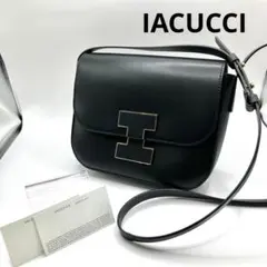 【美品】IACUCCI アバ SD RUGAブラックレザーショルダーバッグ IACUCCI（イアクッチ）の「アバ SD RUGA（ショルダーバッグ）」 - WEAR