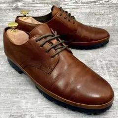 800 【美品】CAMPER ペガソ レザーシューズ 茶 40 約25.5cmのサムネイル