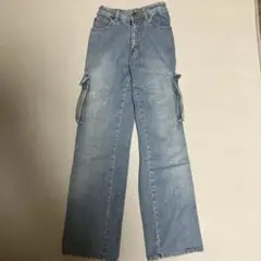 EL JOHN 男の子 デニム ジーンズ 150cm ウエスト調節可