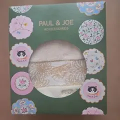 PAUL & JOE 猫刺繍 タオルハンカチ