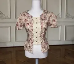 3/8まで限定値下げ！victorian maiden ロココブーケジャンスカ Rococo Bouquet Apron JSK (2024) by Victorian Maiden