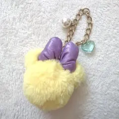 ディズニーリゾート ミニー バッグチャーム キーホルダー