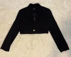 ⭐️Bershka ⭐️ブラック クロップドジャケット L