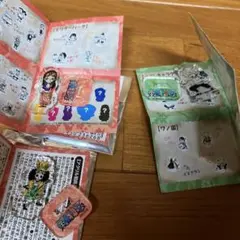 ワンピース　アクリルminiフィギュア　ロビン　ブルック　フーズ・フー