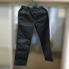 コムサイズム　ブラックロングパンツ 140cm