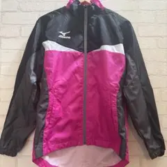 Mizuno ウィンドブレーカー ピンク・ブラック