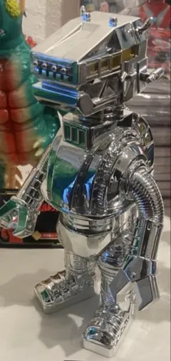 Y・MSF 四次元ロボ獣 メカギラス メッキバージョン 新品 ソフビ そしてY・MSFからシリーズ第3弾の「四次元ロボ獣 メカギラス