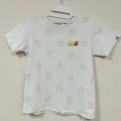 スーパーマリオ ユニクロ スターとマリオ Tシャツ 130