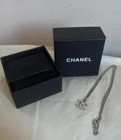 CHANEL ネックレス　クリスタル CCロゴ　ココマーク