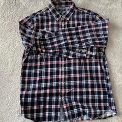 TAKA-Q チェック柄 長袖シャツ LL