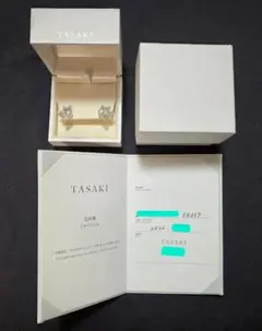 【未使用】TASAKI コメット プラス ダイヤモンド パヴェ ピアスのサムネイル