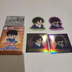 コナン ちぢませ隊ステッカーコレクション2 　萩原＆松田