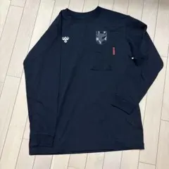 処分予定 ガンバ大阪　hummel ヒュンメル 長袖Tシャツ ブラック Mのサムネイル