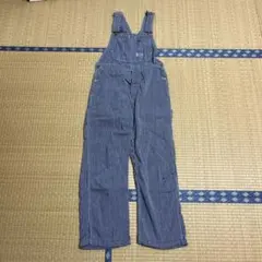 【古着】BigSmith ストライプオーバーオール