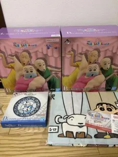 一番くじ クレヨンしんちゃん 名作シネマズ　B賞 2点セット　C賞 D賞　計４点