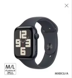 【バッテリー100%】 Apple Watch SE 44mm ミッドナイト M