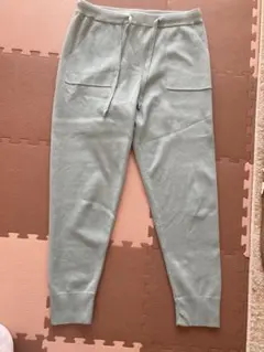 ドゥクラッセ　ニットパンツ　ジョガーパンツ