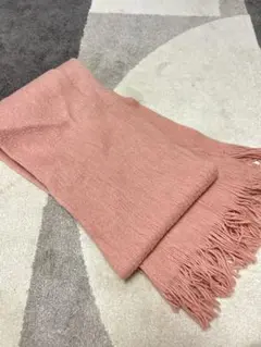 ニットマフラー ピンクのサムネイル