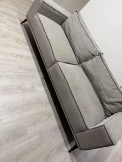 ファブリックソファ グレーのサムネイル