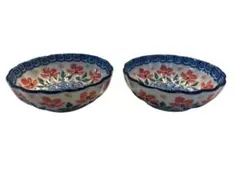 未使用　ポーランド食器　フリル付きボウル　11.5cm 2点のサムネイル