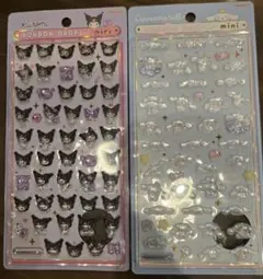 クロミ　シナモロール ミニ　ボンボンドロップシール　サンリオ