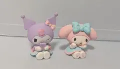 サンリオおうちタイム　ラテカラー　マイメロディクロミ カプセルトイ セット
