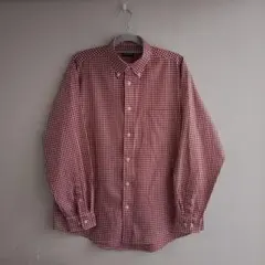 UNIQLO ギンガムチェック 長袖シャツ Lサイズ