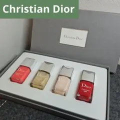 Christian Dior ノベルティ 4色ネイル エナメルセット - メルカリ