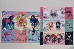 超かぐや姫！ ラウンドワン コラボ 箔押し チケット風クリアカード 3
