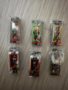 仮面ライダー ソフビパッケージチャーム　6種セット