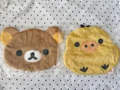 リラックマ　ふわふわポーチ　ガチャガチャ