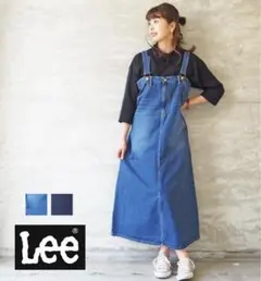 ♡美品Leeデニムジャンパースカート　ワンピース　M
