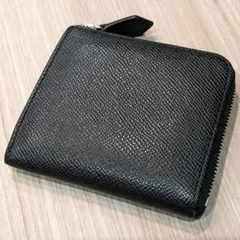 ブルックリンミュージアム　ハーフLジップウォレット　ブラック