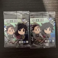 鬼滅の刃 ウエハースシール 14-08 冨岡義勇 竈門炭治郎 てちてち