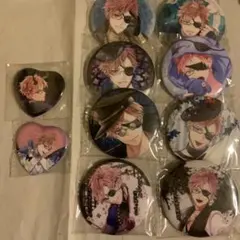 シン　月浪シン　ハート　缶バッジ　DIABOLIK LOVERS ディアボ DIABOLIKLOVERS ディアラバ 月浪シン ハート型缶バッジ×2 - メルカリ