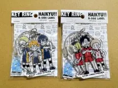 ハイキュー　孤爪研磨　黒尾鉄朗　デフォルメ　アクリルキーホルダー　2点セット