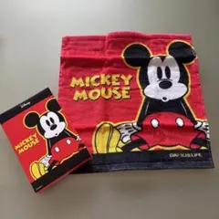ミッキーマウス ハンドタオル