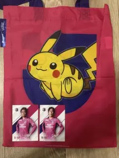 セレッソ大阪 Jリーグポケモンコラボトート＋選手カード2枚(画像の選手)